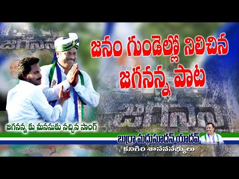 Aapedevaru ninnu apedevaru  BURRA  Madhusudhan Yadav  YS JAGAN ANNA PRAJA SANKLPA YATRA IN KANIGIRI