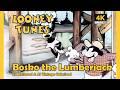 Looney Tunes Cartoon 1932 Bosko the Lumberjack – Vintage Colorized & Restored Edition | 4K 60fps