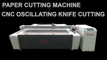 cnc oscillating knife cutting machine for paper cutting
