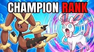 MEGA LOPUNNY is DOMINATING MASTER BALL RANK... (Pokemon Champions)