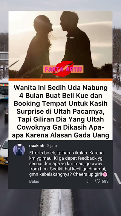 kisah sedih seorang wanita yang rela nabung selama 4 bulan untuk ultah pacar #shorts #short