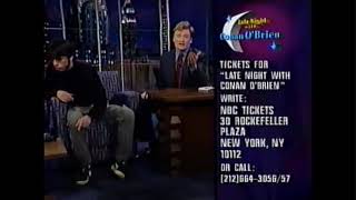 Late Night outro November 5, 1999