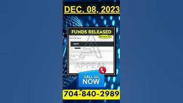 Funds Released Success by Appeal Assassins December 2023