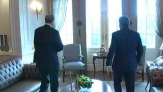 Basbakan Erdogan Çankaya Köskünde