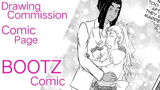 Drawing Commission: Comic/Manga FULL page [Timelapse]
