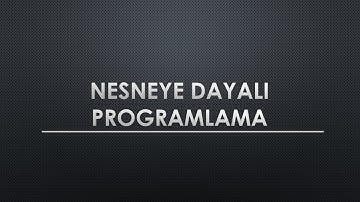 NDP, Soyut Sınıflar ve Arayüzler (Abstract Class & Interface)