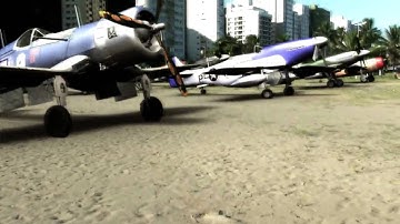 3Ds Max Boujou Camera Tracking  -  airplanes in beach - VFX
