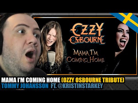 Tommy Johansson MAMA I M COMING HOME Ozzy Osbourne Tribute Ft KristinStarkey PAUL REACTS