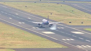 WIZZAIR BOUNCE LANDING A321N at Madeira Airport