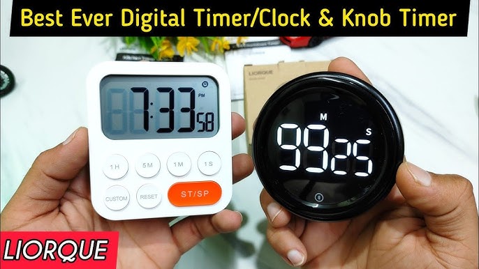 Baseus Magnetic Digital Timer Pro Kitchen Rotation Countdown