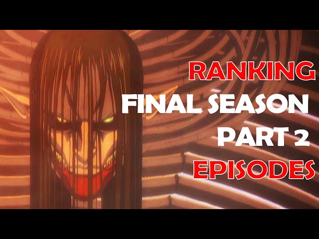 Leak: Attack on Titan Final Season Part 2 vai ter 12 episódios