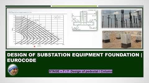 Substation Equipment foundation design - Eurocode - Pedestal design  (Part 07 of 07)