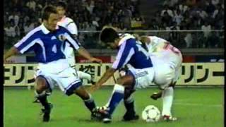 日本vsイラン キリンチャレンジ'99 横浜 - YouTube