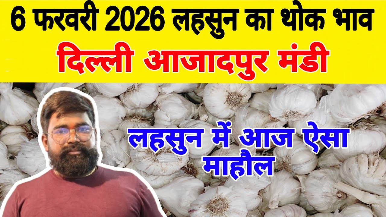 6 Feb 2026 | Today Garlic Market Price | Garlic Price The Shocking Prediction 