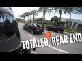 JUST MISSED 6 CAR PILE UP, CLOSE CALLS, MOTORCYCLE vs BAD DRIVERS & MIAMI 2.0