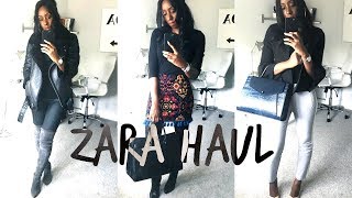 ZARA HAUL & LOOKBOOK PT 1 | TRANSITIONAL SUMMER TO AUTUMN OFFICE OUTFITS & A GUCCI DUPE