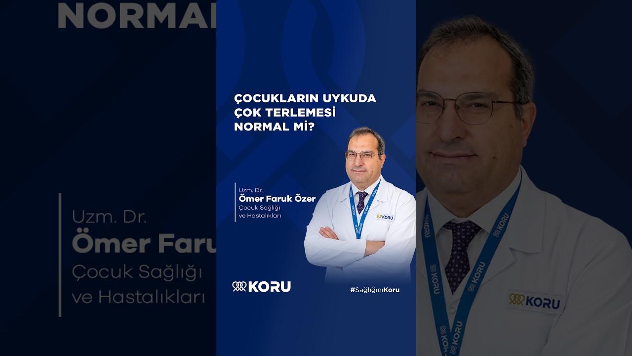 Çocukların uykuda çok terlemesi normal mi?