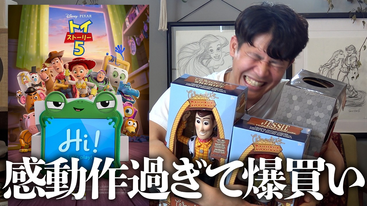 【ネタバレなし感想】ガチ大号泣過ぎて、おもちゃ欲しくなった
