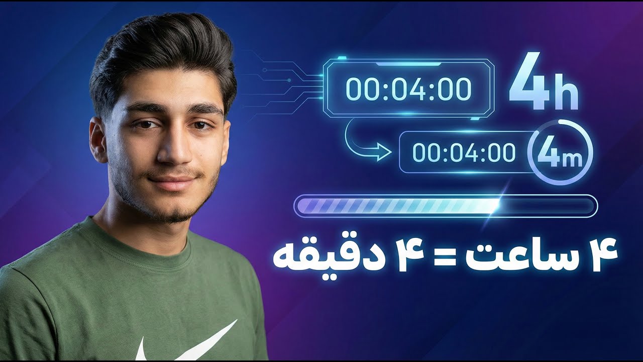 چطور ۴ ساعت مثل ۴ دقیقه بگذره؟ (رازِ تمرکز لیزری)