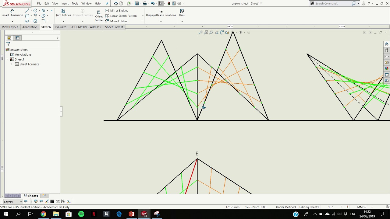 hyperbolic paraboloid question - YouTube