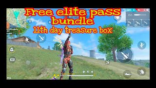 Free Elite Pass Bundle 11Th Day Treasure Box