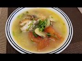 Simple but very flavorful fish head soup