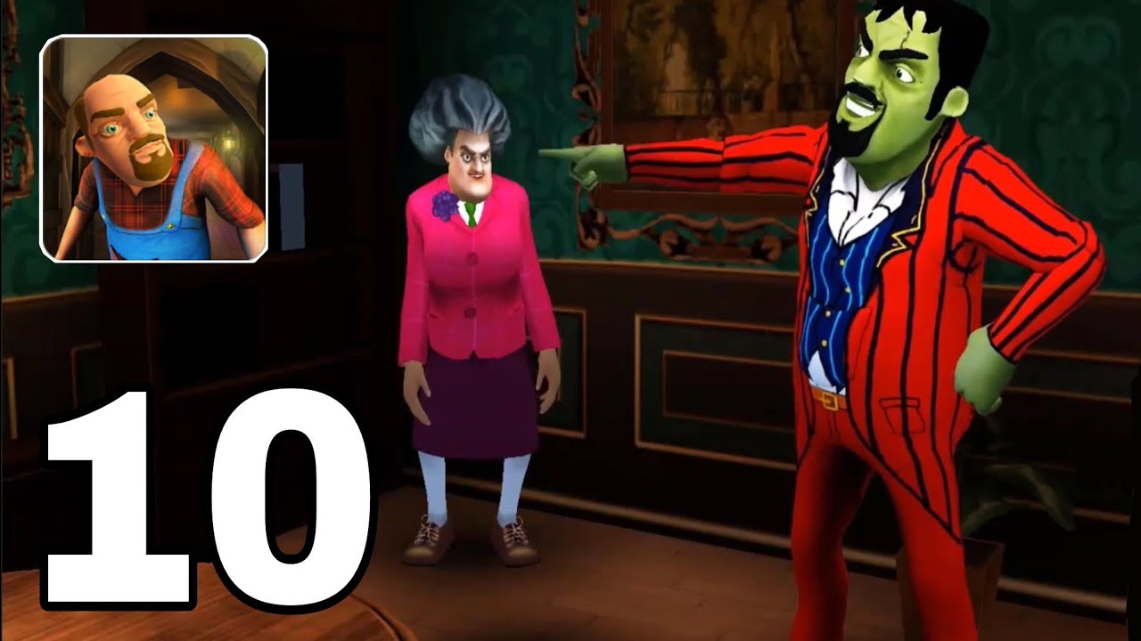 Scary Stranger 3D New Chapter Fool Or Get Fooled Gameplay Part 10