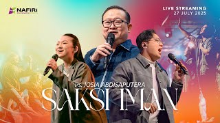 Streaming Pk 0900 Minggu 27 Juli 2025 Ps Josia Abdisaputera