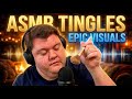 ASMR MIC BRUSHING + POSITIVE AFFIRMATIONS