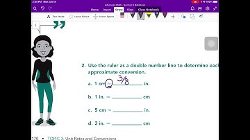 Using Ratios to convert units
