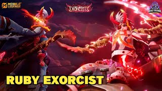 Ruby Skin Exorcist - Entrance Animation - Mobile Legends