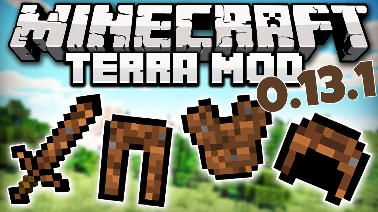 Mod Da Terra Armaduras Espadas E Itens Minecraft Pe 0 13 1 Youtube