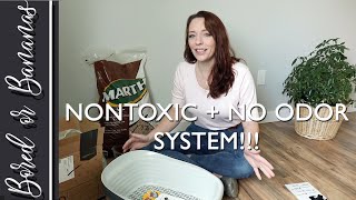 HOW TO USE THIS NEW NON TOXIC MONEY SAVING CAT LITTER PELLET SYSTEM + ELIMINATE ODOR!!!