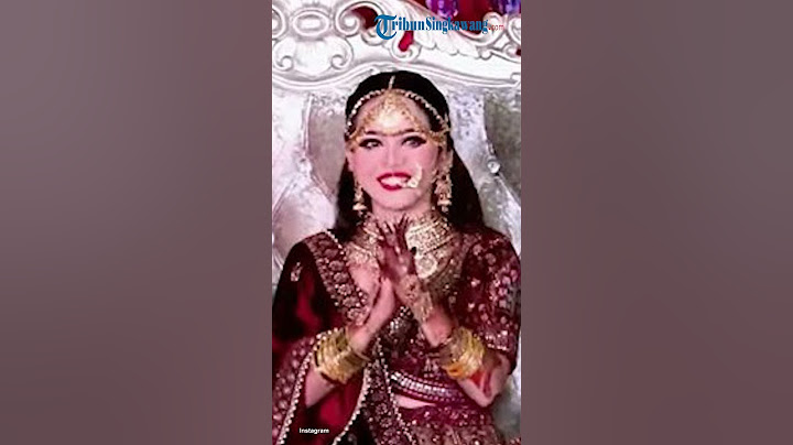 Potret Resepsi Putri Isnari dan Abdul Azis, Bertema Bollywood Night Sesuai Impian!
