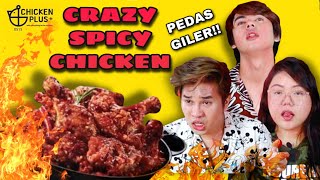 CHALLENGE MAKAN AYAM 'CHICKEN PLUS' KOREA TERPEDAS DI MALAYSIA!!! BANJIR BADAN BERPELUH!