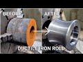 Ductile Iron Roll | CNC Lathe Machining | Rolki żeliwne