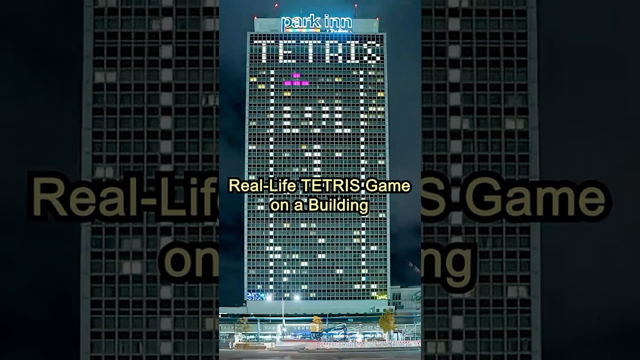 TETRIS in Real Life?! 😱 
