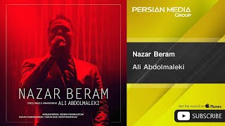 Ali Abdolmaleki - Nazar Beram ( علی عبدالمالکی - نزار برم )