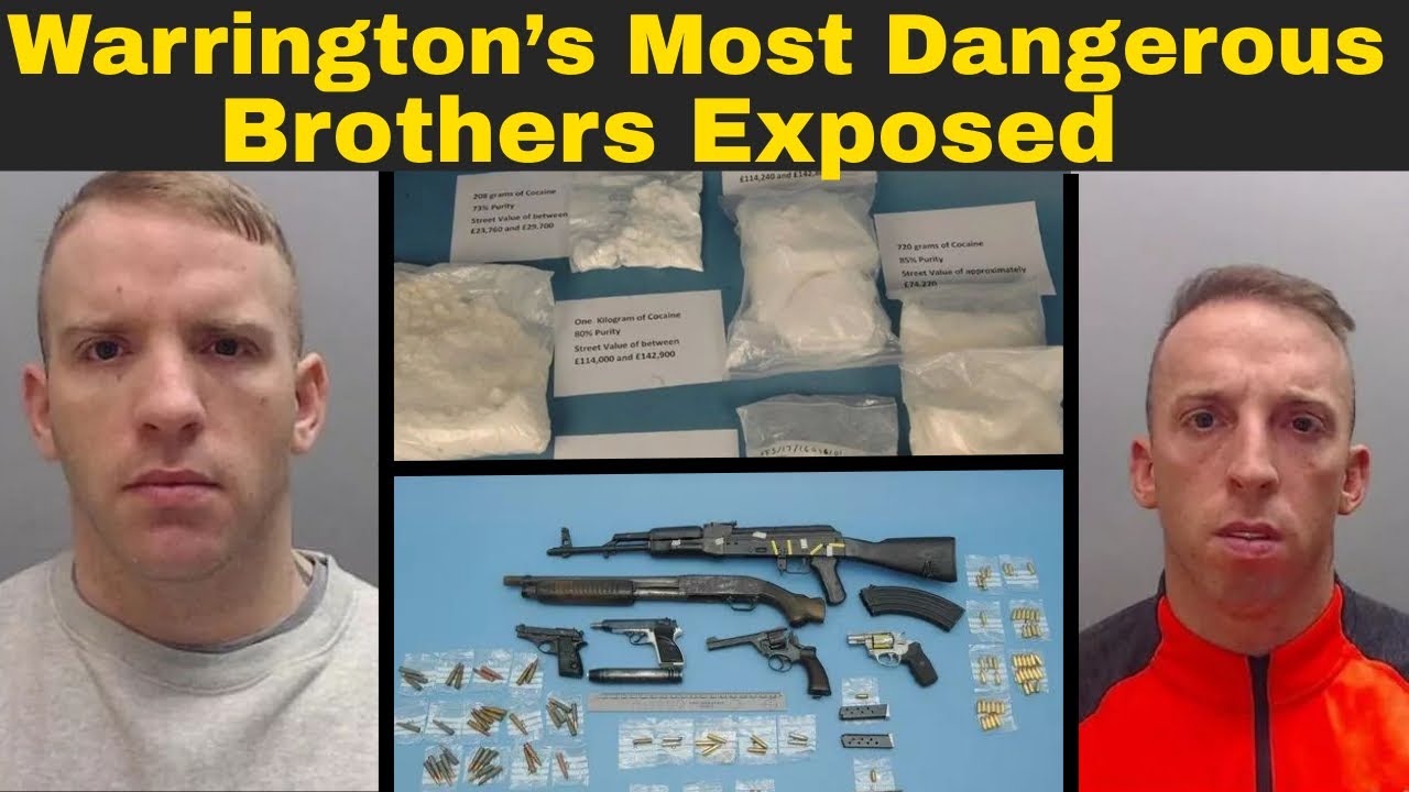 Warrington's Ruthless Brothers Caught After Gun and Cocaine Reign