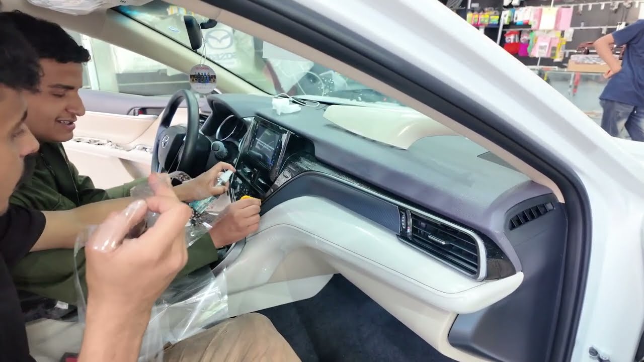 تركيب حمايات داخليه على الكامري