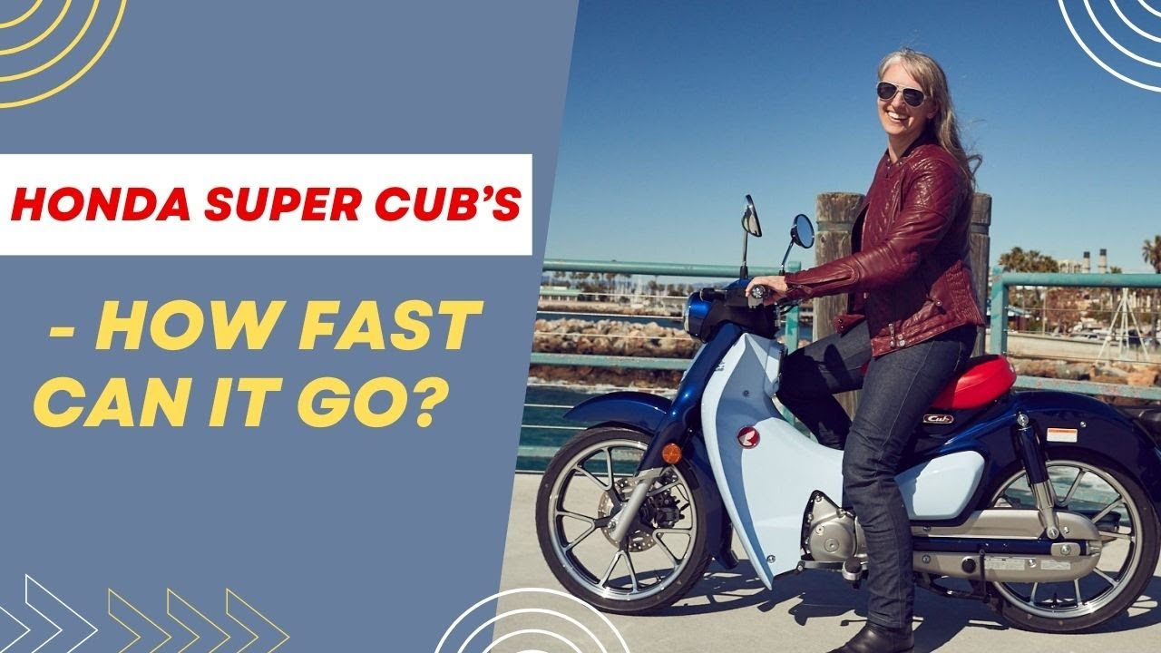 Amazing Honda Supercub Top Speed Pictures