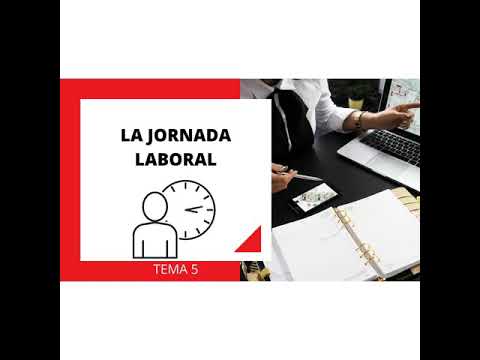 Vídeo: Com Organitzar Una Jornada Laboral Reduïda