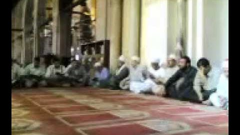 الشيخ عبدالحكيم عبداللطيف شيخ عموم المقارئ النساء آخر ربع بقراءة أبي جعفر22_7_2007