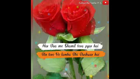 Har Dua me ShamiL Tera Pyar Hai | Female Special Whatsapp Status Video for girls in love |@aalia_9_5