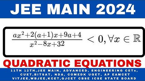 Let S be the set of positive integral values of a for which ax^2+2(a+1)x+9a+4/x^2-8x+32 is less...