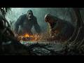 KING KONG vs GIANT CROCODILE | Muddy Roar from the Dark Abyss