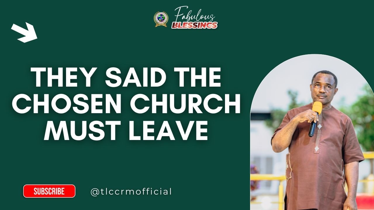 Они сказали, что избранная церковь должна уйти: Бог дал нам достойное здание для богослужения.