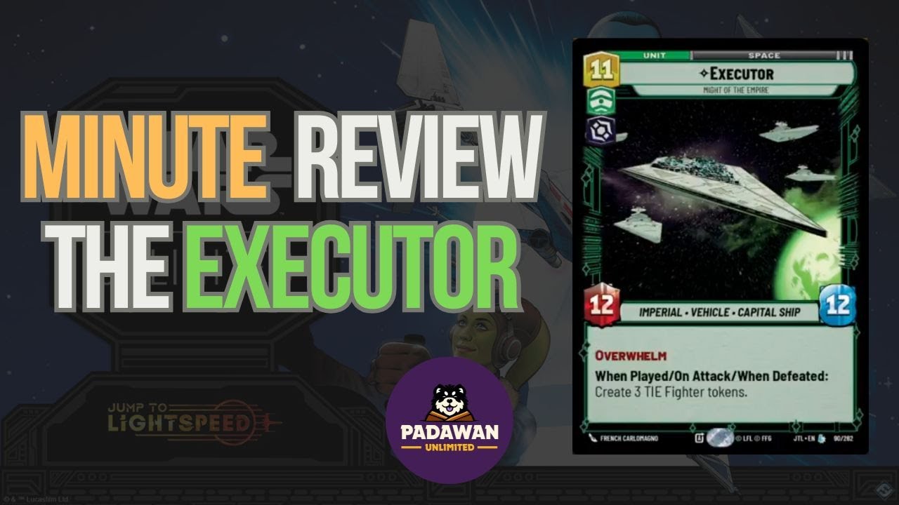 The Executor Review | Set 4 | Star Wars Unlimited - YouTube