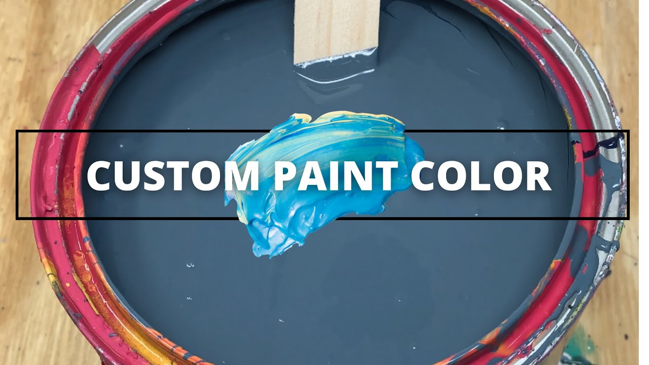 CUSTOM PAINT COLOR | TEAL SORROW