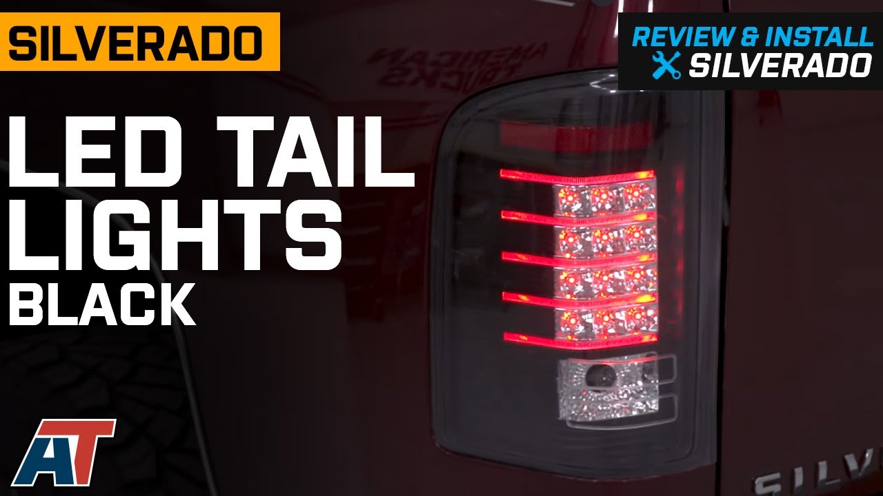 Blk 2007-2013 Chevy Silverado 1500 2500HD 3500HD Lumileds LED Tail Lights Lamps Blk 2007-2013 Chevy Silverado 1500 2500HD 3500HD Lumileds LED Tail Lights Lamps